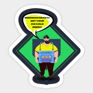 Beerman Ready!!! Sticker